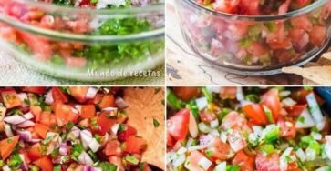 RECETA DE PICO DE GALLO