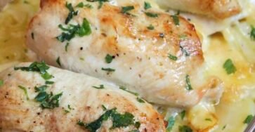 ROLLITOS DE POLLO CON QUESO Y JAMÓN