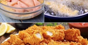 RECETA DE TIRAS DE POLLO CRUJIENTES