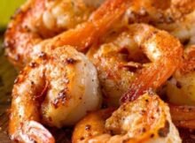 CAMARONES EN SALSA DE MANGO Y CHIPOTLE