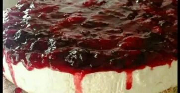 CHEESECAKE DE FRESAS