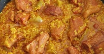 ARROZ CON COSTILLAS CASERO