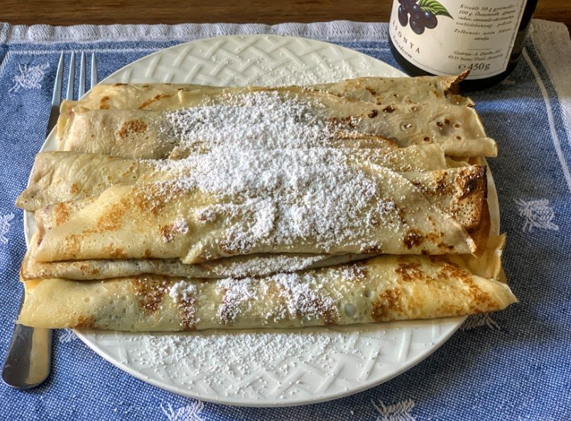 Hungarian crepes (Palacsinta)🇭🇺