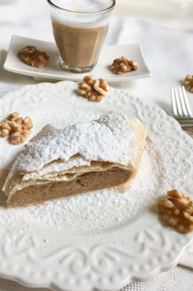 Hungarian Walnut Strudel (Diós Rétes)🇭🇺….