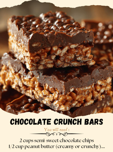 🍫 Chocolate Crunch Bars