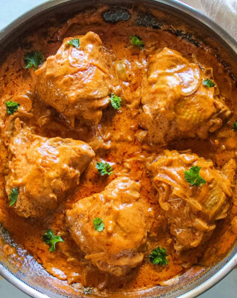 Hungarian Chicken Paprikash (Paprikás Csirke)🇭🇺